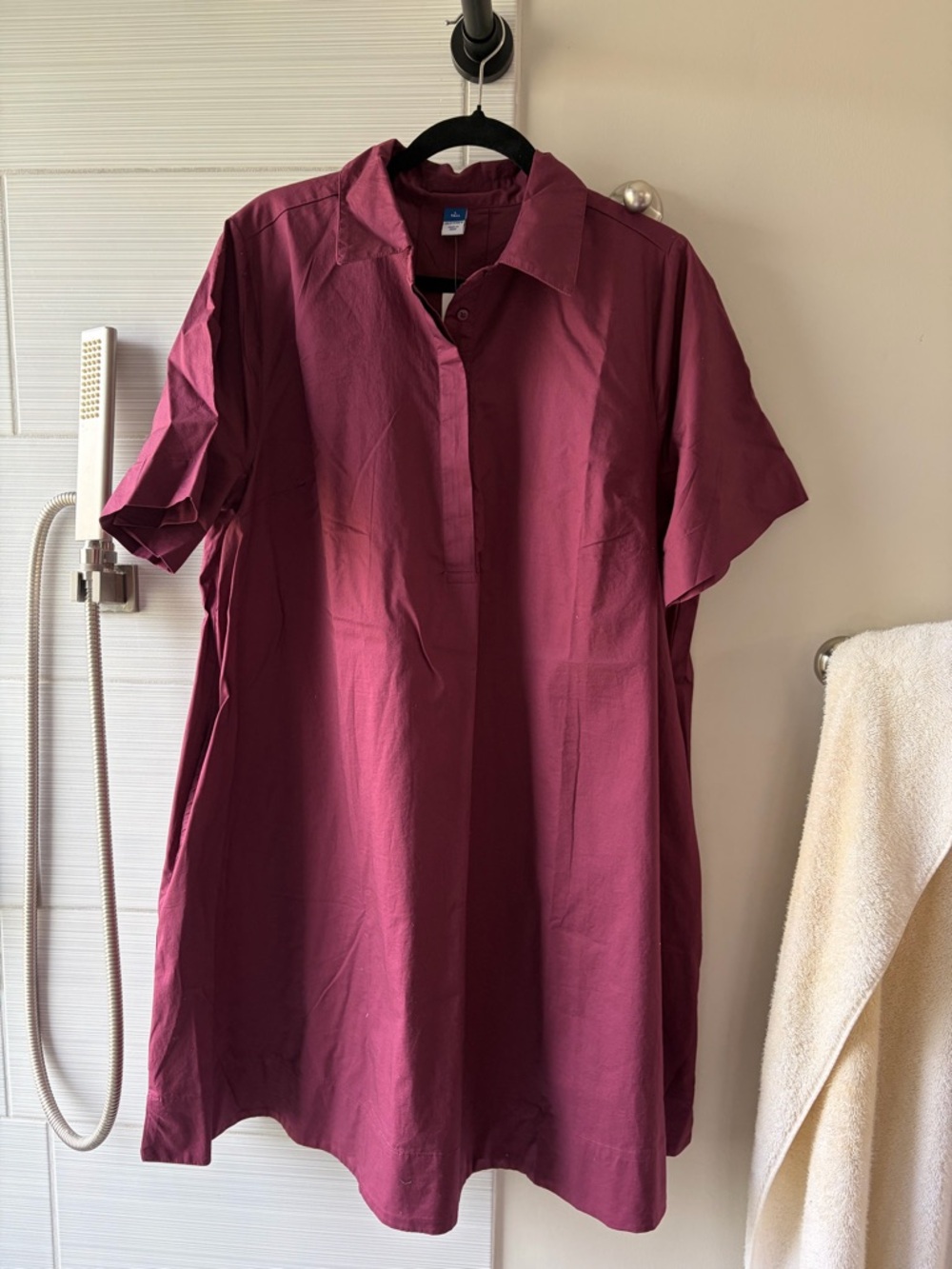 Old Navy 100% cotton poplin mini dress